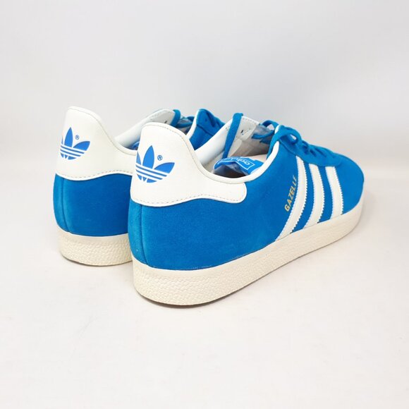 Adidas Gazelle Originals Bold Aqua Blue White GY7337 Shoe Sneaker Mens Size 11 - Picture 5 of 12